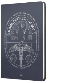 Resim HARRY POTTER DUMBLEDORES ARMY SERT KAPAK BUTIK DEFTER LACIVERT 