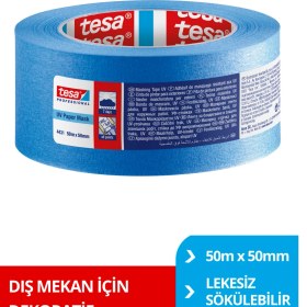 Resim Tesa Dış Mekan Maskeleme Bandı, 50M:50MM 