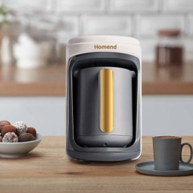 Resim Homend Pottoman 1860H Türk Kahve Makinesi 