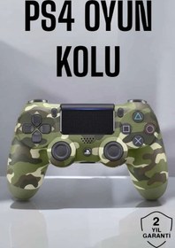 Resim Zayla PS4 Oyun Kolu Kamuflaj Desenli Joystick 