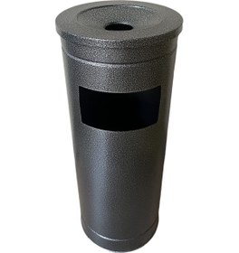 Resim Genel Markalar Gümüş Renk Kolon Küllük 26x65 cm, şık ve kullanışlı tasarım 