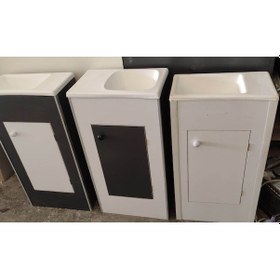 Resim Karavanlara Özel İDATES - Eyveli Banyo Dolabı ( Evye+Dolap) 