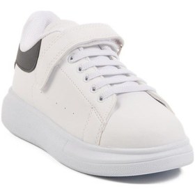 Resim Beyaz-siyah Çocuk Spor Ayakkabı 160 F Beyaz-Sıyah 