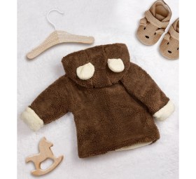 Resim Pabtex Figürlü Peluş Bebek Ceketi 