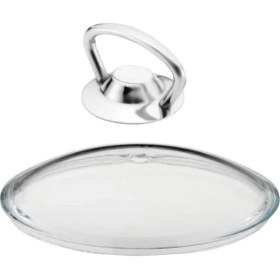 Resim Arcak2 Karaca Metal Kulp + 24 cm Tencere Sahan Tava Cam Kapağı 