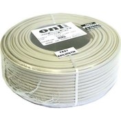 Resim ONLİ On-2201 Cctv 1+2 0.22mm Kamera Kablosu 100 Metre Top Halinde 