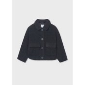 Resim Mayoral Kız Çocuk Örme Kürk Kaban 7430 (25K7430) 