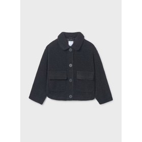 Resim Mayoral Kız Çocuk Örme Kürk Kaban 7430 (25K7430) 