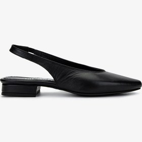 Resim Valmenti Kadın Hakiki Deri Siyah Babet Ayakkabı 312 5019 Bn Ayk Y25 Sıyah Siyah 