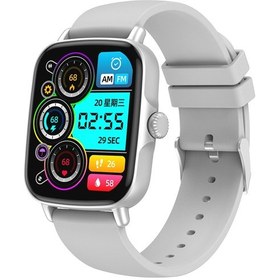 Resim Yifomall Aw18 1.69" Hd Ekran Ip68 Akıllı Saat Gümüş 