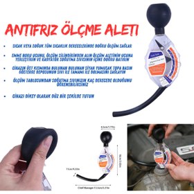 Resim Genel Markalar Antifiriz Ölçme Aleti Cihazı Elips Antifiriz Ölçüm Bomesi 