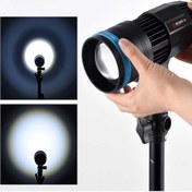Resim Deyatech 50W 5500K kompakt odaklama Video ışığı Fotoğraf Spot Işığı Video Ve Dövme Işıgı 