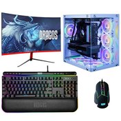 Resim DRx3283 i7 12700KF 27" 64 GB RAM 1 TB M.2 NVMe SSD 8 GB RTX 3070 Ti Curved FreeDOS Masaüstü Oyun Bilgisayarı Dragos