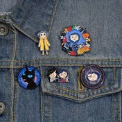Resim Şık Anime Esinli Emaye Pin - Sırt Çantaları, Şapkalar & Bilezikler için Çok Yönlü Metal Amblem | Tüm Arkadaşlar İçin Mükemmel Hediye 