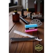 Resim Bfs Berber Usturası - 10 Jiletli Türk Tipi Berber Tıraş Usturası 