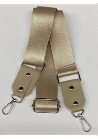 Resim Karantuhafiye Derili Palaska Askı / Polyester Palaska Askı / Palaska Sap / Polyester Çanta Sapı Bej Bej 