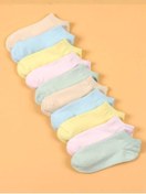 Resim MY MENORA SOCKS 8 Çift Patik Karışık Renkli 