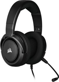 Resim Corsair HS35 CA-9011195-EU Carbon Stereo Kulak Üstü Siyah Oyuncu Kulaklığı 