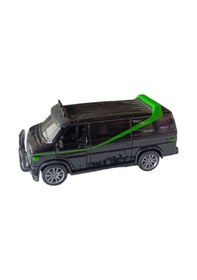 Resim Toysan Çek Bırak Minibüs K174a19-siyah-yeşil Araba Çok Renkli 