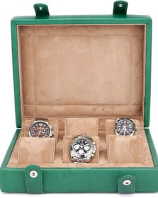 Resim Onywatch Reverso Çoklu Saat Kutusu - Genuine Leather Watch Box Watch Case 