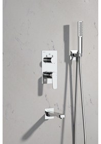 Resim Teska Ciera Pro Üç Yönlü Duş Seti-krom Krom 