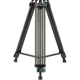 Resim Fotopro DV-3 C Karbonfiber Video Tripod Kit 