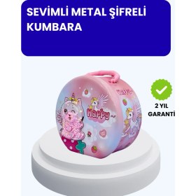 Resim Kanonik Education Çocuk Para Kasası Anahtarlı Güvenli Tasarruf Kutusu 