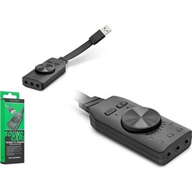 Resim Hadron HD2222 Ses USB Çevirici Virtual 7.1 Kanal Hadron 