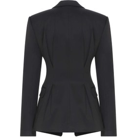 Resim Single-Breasted Blazer - Black / 36 