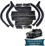 Resim Niken Autogp Dacia Duster Dodik Ve Kapı Koruma Çamurluk Kaplama Plastik 2010 / 2017 