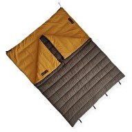 Resim Naturecamp Era 350 -15 Derece Birleşebilir Çift Kişilik Kahverengi Uyku Tulumu 