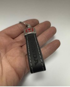 Resim Honda Kabartmalı Logo Ve Yazılı Anahtarlık Siyah Açıklamamızı Okuyunuz 