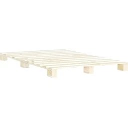 Resim Pinoxi Ahşap Platform Karyola 140 x 200 cm 