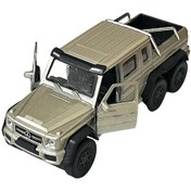 Resim Gold Mercedes Pikap Oyuncak Lisanslı Diecast Metal Çek Bırak Araba Renkli 