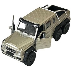 Resim Gold Mercedes Pikap Oyuncak Lisanslı Diecast Metal Çek Bırak Araba Renkli 