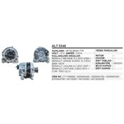 Resim Alternator 12V 210A Megane4 Laguna Latitu Com 504634241 