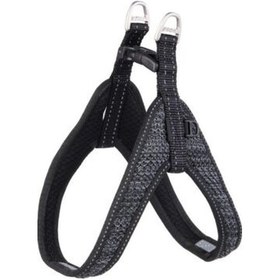 Resim Rogz Utility Fast Fit Tuig S Zwart Göğüs Tasması Siyah 