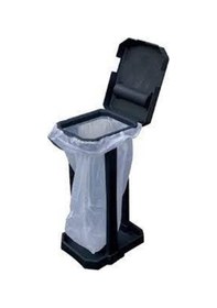 Resim Portatif Katlanır Çöp Kutusu 