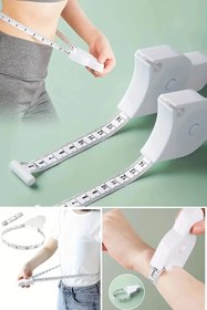 Resim BİTERSE Otomatik Çok Amaçlı Vücut Ölçüm Mezurası Otomatik Metre Pro Terzi Mezurası 