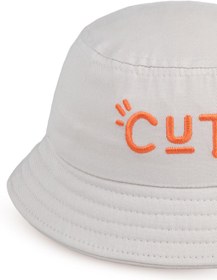 Resim Civil Boys Cute Nakışlı 2-5 Yaş Çocuk Erkek Fötr Şapka - Bej - Bej / Standart 