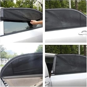 Resim Concept Oto Yan Cam Güneşlik Anne Bebek Emzirme Araba Kapı Camı Perdesi Çocuk Koruyucu Araba Sineklik Örtüsü Güneşlik 2 Adet 