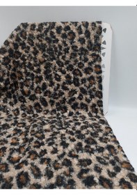 Resim Leopar Desenli Buklet Kumaş 