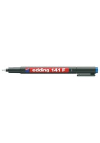 Resim Edding Asetat Kalemi10 Adet Permanent F Seri 0.6 Mm Mavi 141F 
