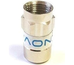 Resim Novacom Sıkmalı Kolay F Konnektör Rg6 10 Adet 