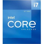 Resim INTEL CORE i7 12700K 25MB 8çekirdekli O\u002FB UHD VGA 1700p 125w Kutusuz+Fansız 