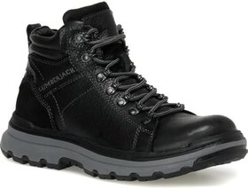 Resim LUMBERJACK PELLI 2PR SİYAH RENGİ HAKİKİ DERİ ERKEK BOT SİYAH 4 