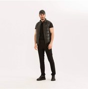 Resim Tamer Tanca Erkek Hakiki Deri Siyah Deri Yelek Deri Mont 382 2160 Erk Derı Yelek Sk22/23 Sıyah Dr Siyah 