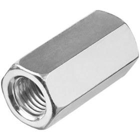 Resim Uzatma Somunu Altıgen Dın 6334 Altı Köşe Somun M10x40 Mm 5 Adet M10x40 