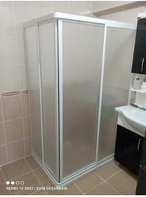 Resim nokta duşakabin Teknesiz Mika Duşakabin 150x80 