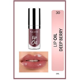 Resim Note Cosmetics Lip Oil Nemlendirici Ve Parlatıcı Dudak Bakım Yag I - 30 Deep Berry - Mor Berry 